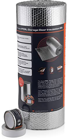SuperFOIL Garage Door Insulation 6sqm - Increase Garage Door Thermal Efficiency by 300% - Foil Multi Purpose Wrap and Tape