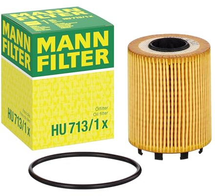 MANN-FILTER HU 713/1 x Filtro de aceite - para Automóviles + Vehículos de transporte