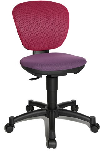 TOPSTAR Kinderdrehstuhl Maxx Kid - Sonder-Edition TAQ lila pink - Teppichbodenrollen