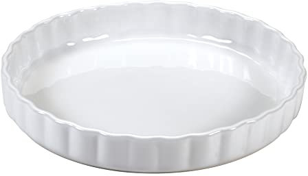 Guardini, Ceramica, Tartera de 29 cm, Material: Cerámica. Color Blanco.