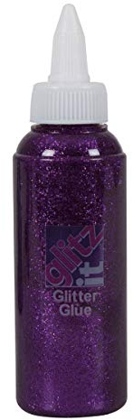 Glitter Glue (120Ml) - Deep Purple