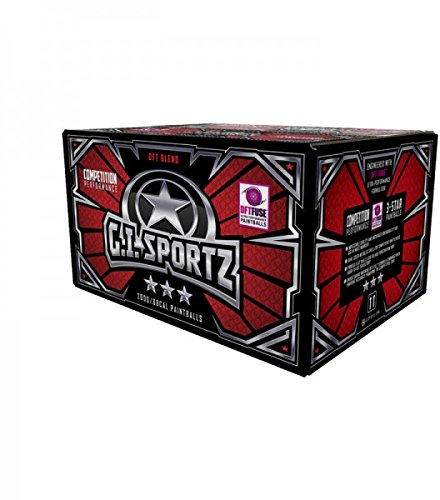 G.I. Sportz 3 Star Paintballs, Cal. 68