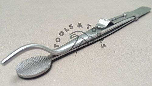 Soldering Tweezers Head & Shank Locking Tweezers Jewellery Making Ring Holding