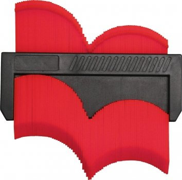 Triuso Konturenlehre mit 80 Lamellen Kontur Lehre Abtaster Profilabtaster Profilschablone Abtastschablone Konturschablone