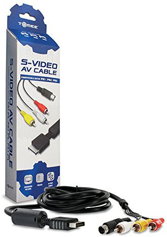 Tomee S-Video AV Cable for PS3/ PS2/ PS1