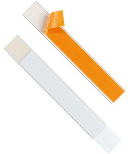 Durable Beschriftungsfenster Labelfix, selbstklebend, für Etiketten 200 x 30 mm, transparent, Packung à 5 Stück, 803019