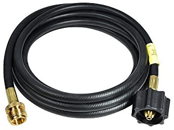 Mr. Heater 5-Foot Propane Hose Assembly, Acme Nut x 1 by 20 Male Throwaway Cylinder Thread