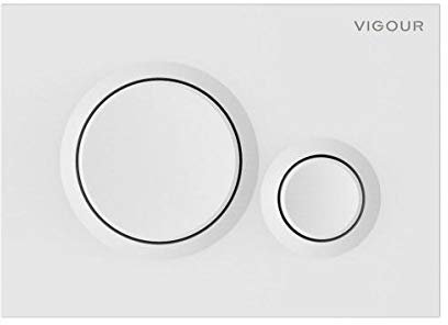 Betätigungsplatte DON Farbe weiss Vigour 2 Mengen