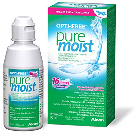 Opti-Free Puremoist Lens Care Solution Travel Size 90 ml