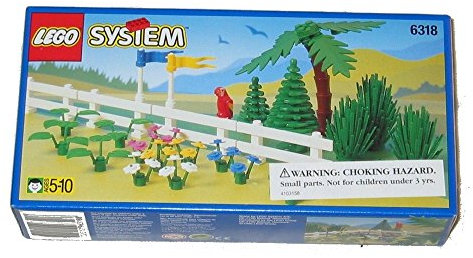 Lego system 6318 Gartenlandschaft