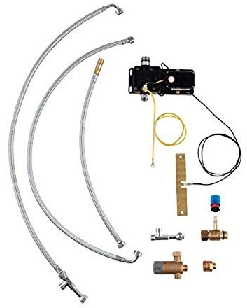 Grohe Fußregler-Set, 30310000: Edelstahl, Retro, Freistehend, Spüle