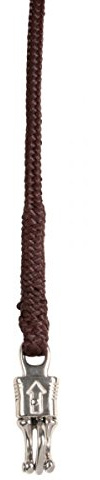 PFIFF 005033 Führstrick mit Panikhaken geflochten, Anbindestrick Strick, 210 cm