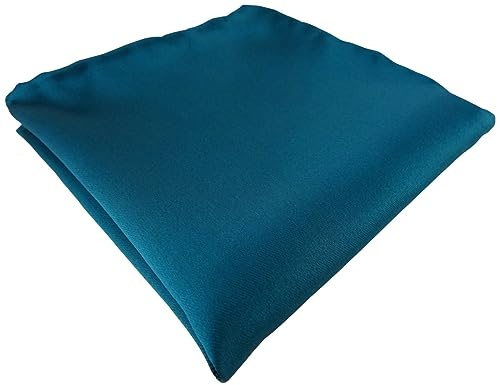 TigerTie Einstecktuch handrolliert in einfarbig Uni - Gr. 25 x 25 cm