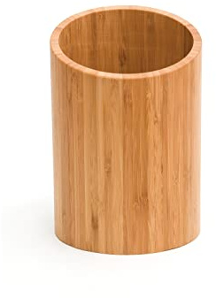 Lipper International 8827 Bamboo Wood Kitchen Tool Holder, 5-1/2 x 8