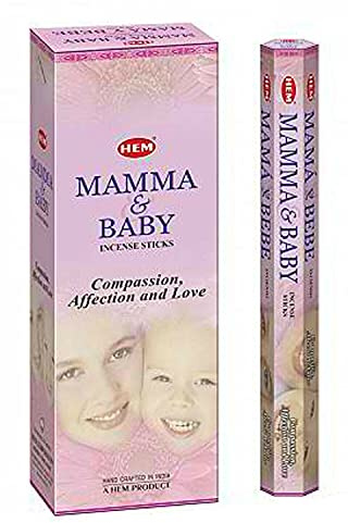 MAMA & BABY von HEM BIG PACK 6 x 20 Räucherstäbchen