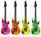 HENBRANDT - Guitarra Inflable (1 Color Surtido)
