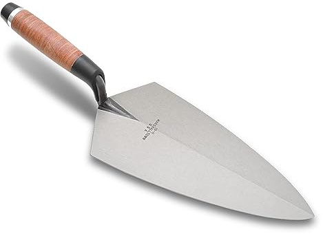MARSHALLTOWN Philadelphia Brick Trowels, Plastic Handle Material, 241mm Length, 121mm Width, Made In The USA, 19P9.5