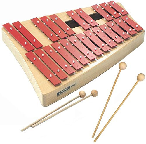 Sonor NG-31 Glockenspiel Xylophon Alt + keepdrum MST04 Schlägel 1 Paar