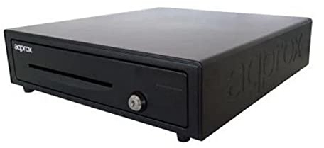 Approx APPCASH01 Kassenschublade schwarz (410 mm, 420 mm, 100 mm, 5,8 kg, 470 mm, 455 mm)