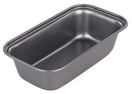 Chef Aid Molde para pan pequeño, antiadherente, rectangular, 13,5 x 6,5 cm, ideal para panes, tartas y bollería pequeños, para porciones individuales y postres