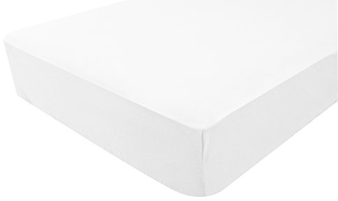 PMP Drap-Housse Jersey Blanc 60X120 cm