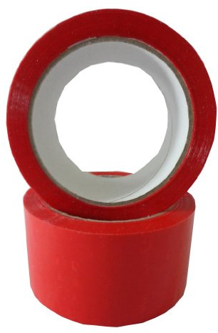 Klebeband Paketband Klebefilm Packband 66m X 50mm leise abrollend rot