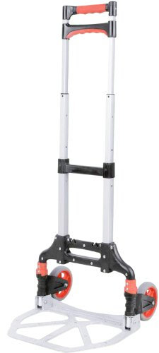 60 KG Heavy Duty Aluminium Sack Truck, Folding Sack Truck and Sack Barrow Foldable Trolley/Folding Trolley for Home, Office, Courier, Garden and DIY Easy Storage