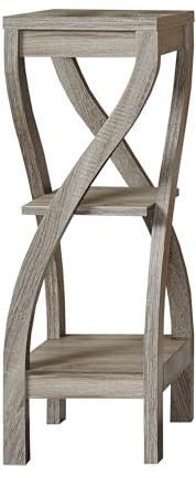 Monarch Specialties Dark Taupe Accent Table, 32