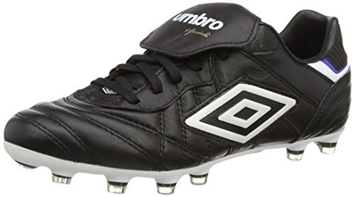 Umbro Speciali Eternal Pro Hg, Herren Fußballschuhe, Schwarz (Dju-Black/White/Clematis Blue), 40 EU (6 UK)