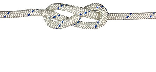 Schot-Tauwerk-Allroundleine 14mm Kennung blau 20m Schot,Seil,Tau,Tauwerk,Festmacher,Ankerleine