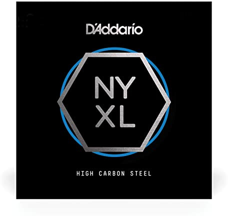 D'Addario NYS022 enkel gitarrsträng av rent stål, .022