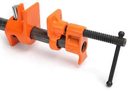 Pony Jorgensen 52 Pipe Clamp, Fixture for 1/2-Inch Black Pipe, Pack 1