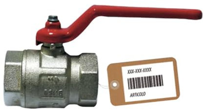 FF Kugelhahn mit Hebel 1 DN 25 PN 40 Einzelpack