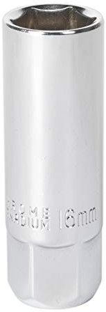 Sealey Ak654 Spark Plug Socket 16Mm 3/8Sq Drive Magnetic