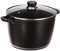 Karl Krüger 81195D Olla Universal Delta con Tapa de Cristal, Aluminio, Negro, 24 cm Durchmesser