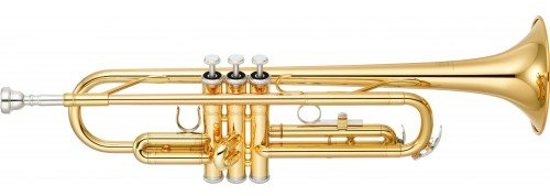 Yamaha - Trompete, Gold, Aluminium, 118 dB, Klassisch, 123 MM, Sib, Tuba 11,65
