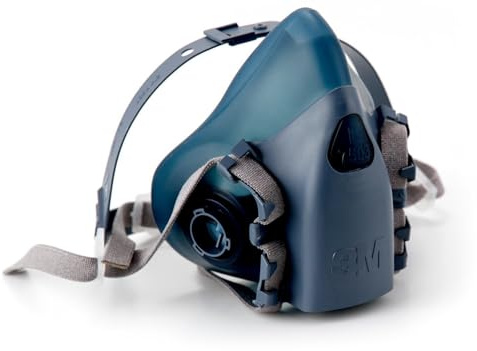 3M Half Face Piece Respirators 7500 Series, Reusable