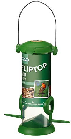 Gardman A01234 Mangiatoia Granaglie Coperchio a Ribalta