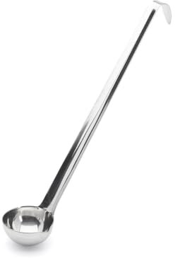 De Buyer Utensile monoblocco in Acciaio Inossidabile Mestolo Monopezzo con beccuccio, Diametro 6 cm, 301.66, 6.00 cm
