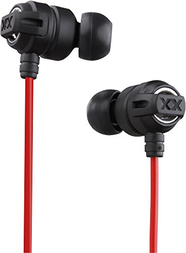 JVC HAFX1X, écouteurs Xtreme-Xplosivs, noir/rouge