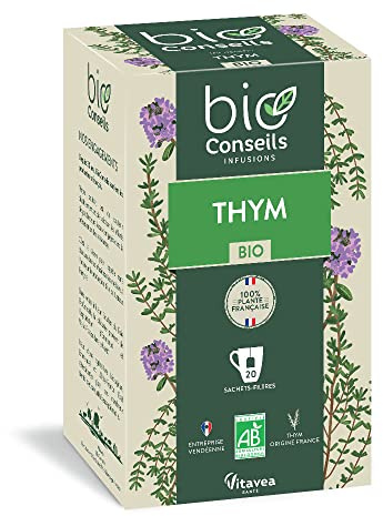BioConseils - Infusion bio de Thym - 20 Sachets