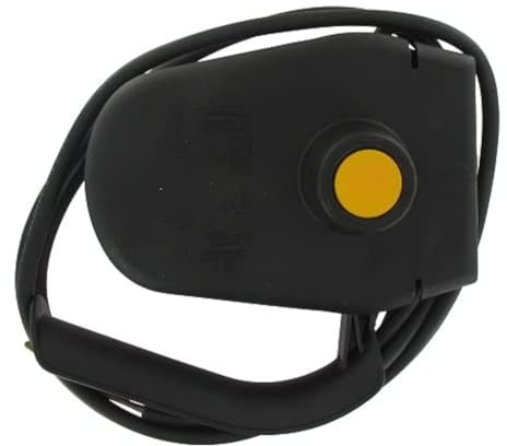 Greenstar 4890 Contacteur de sécurité pour tondeuse électrique 5/5 A câble H05RN F 2 x 1,0 x 1,8 m IP44