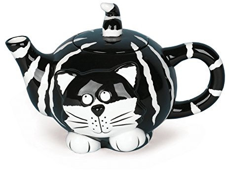 Théière Chester le chat, parfaite pour le thé, la salle à manger et la décoration de la cuisine