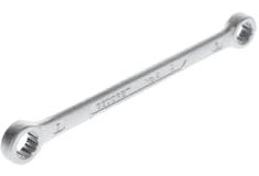 GEDORE Doppelringschlüssel, SW 6+7 mm, gerade, flach, dünn, 12-kant, UD-Profil, Schraubenschlüssel, 4 6x7