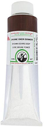 Alte Holland Classic Öl: 225ml braun Ocker Deep