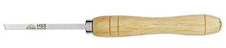 Stubai 708306 Ciseau/Racloir Micro Oblique, Argent/beige, 6 mm
