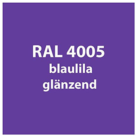 Streichlack Streich Lack Farbe 1K * Premium Qualität * 1 Liter (RAL 4005 blau-lila glänzend)