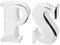EDZARD Salière et Poivre Favre, Hauteur 7 cm, Lettres P & S
