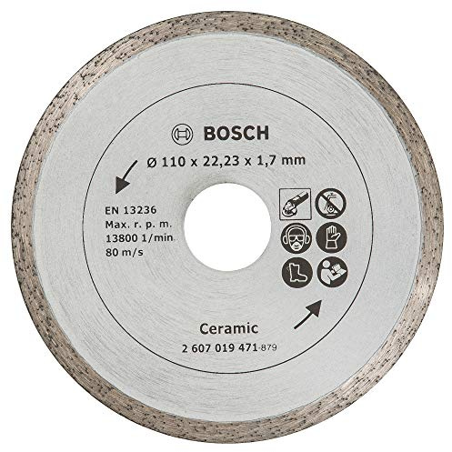 Bosch 2607019471 Diamond Cutting Disc for 110 mm Diameter Tiles