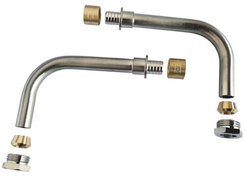 SOMATHERM FOR YOU - conjunto de conexión del radiador con el accesorio 12 para el diámetro de deslizamiento de tubo PEX